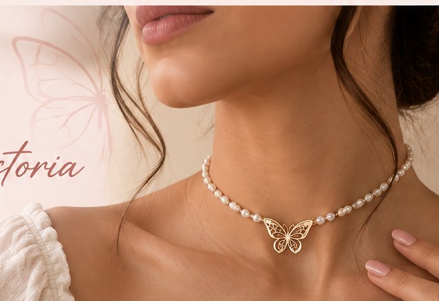 Choker Mariposa — Eclat By You